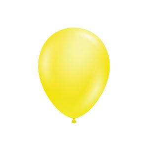 BALLON EN LATEX CLEAR YELLOW