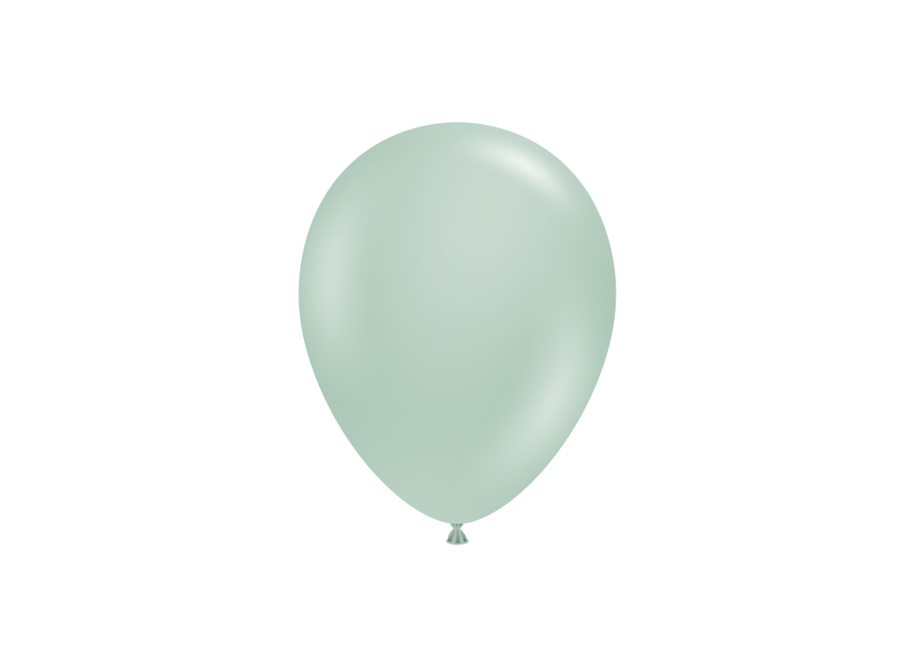 BALLON EN LATEX EMPOWER MINT - Fête pour emporter