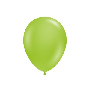 BALLON EN LATEX VERT LIME
