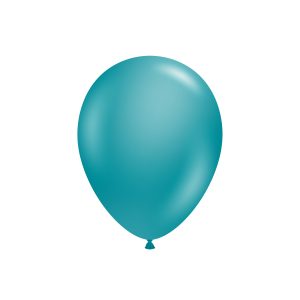 BALLON EN LATEX METTALIC TEAL