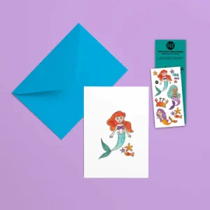 CARTE DE SOUHAITS - LES SIRÈNES