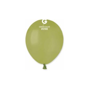 BALLON EN LATEX VERT OLIVE