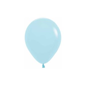 BALLON EN LATEX PASTEL MATTE BLUE
