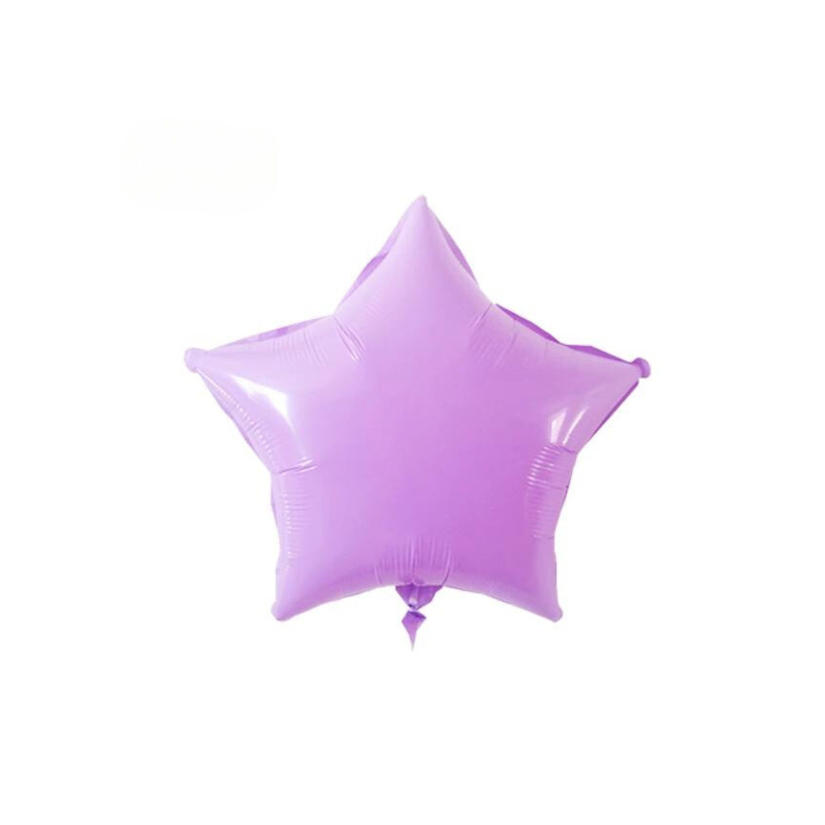 ÉTOILE EN BALLON MYLAR MAUVE PASTEL 18 POUCES